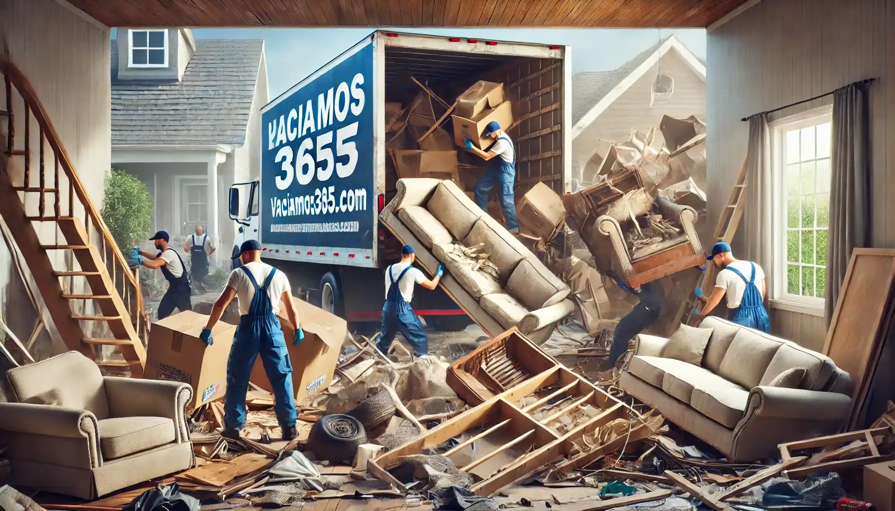 Retirada de muebles en Badalona