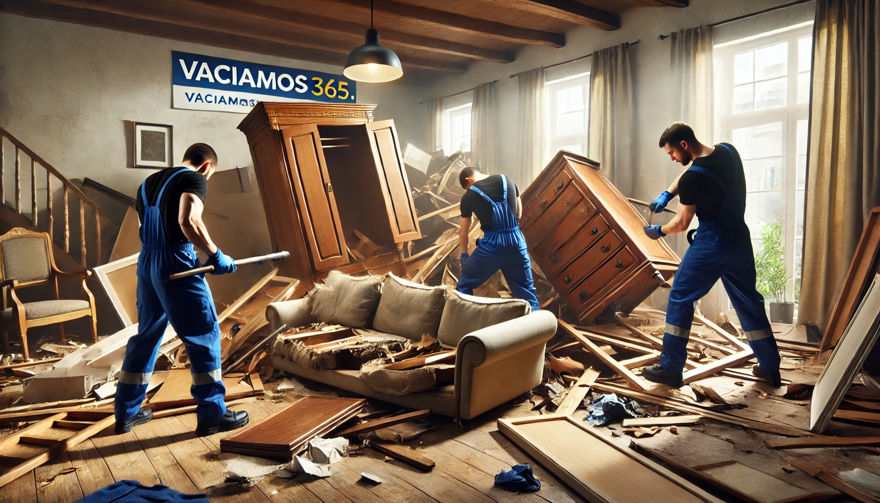 Retirada de muebles y enseres en Telde