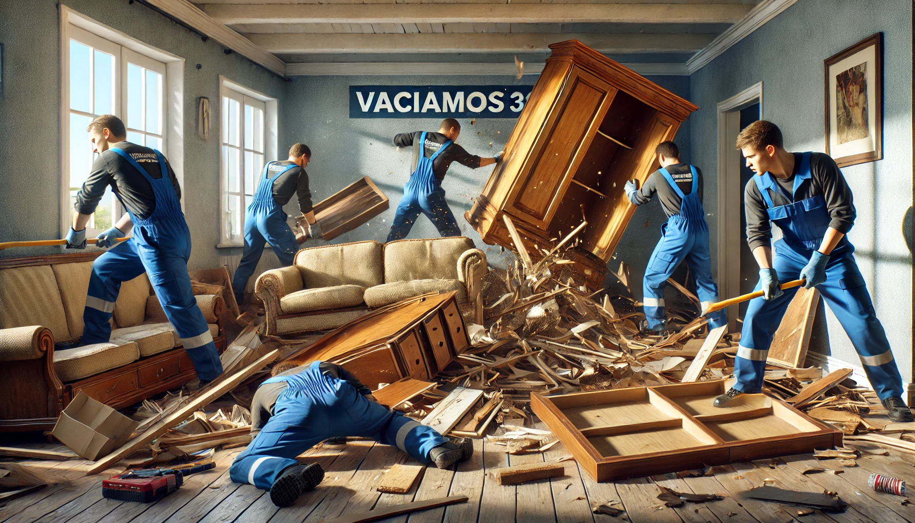 Retirada de muebles y enseres en Sabadell