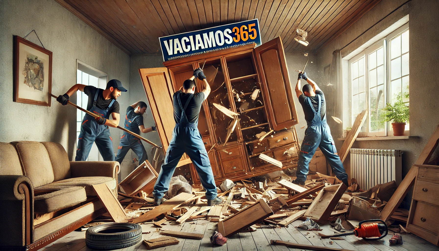 Vaciado de naves industriales en Lourenzá