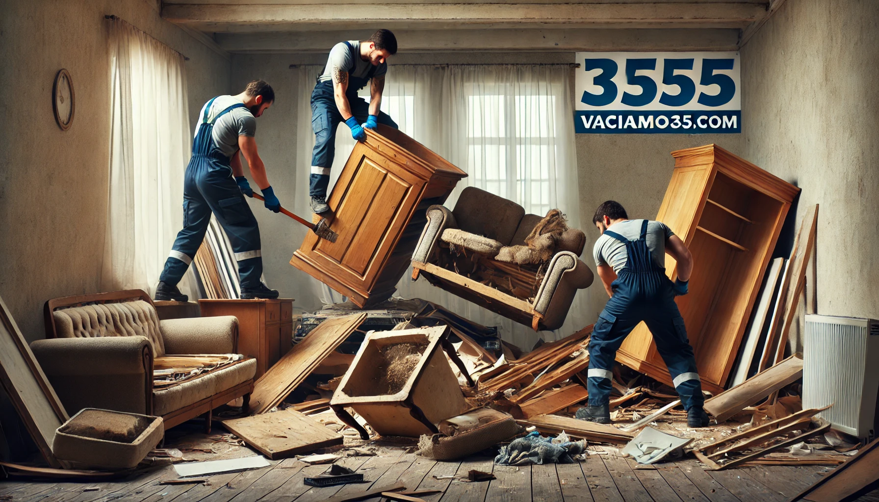 Servicio profesional de vaciado de pisos en GAVA