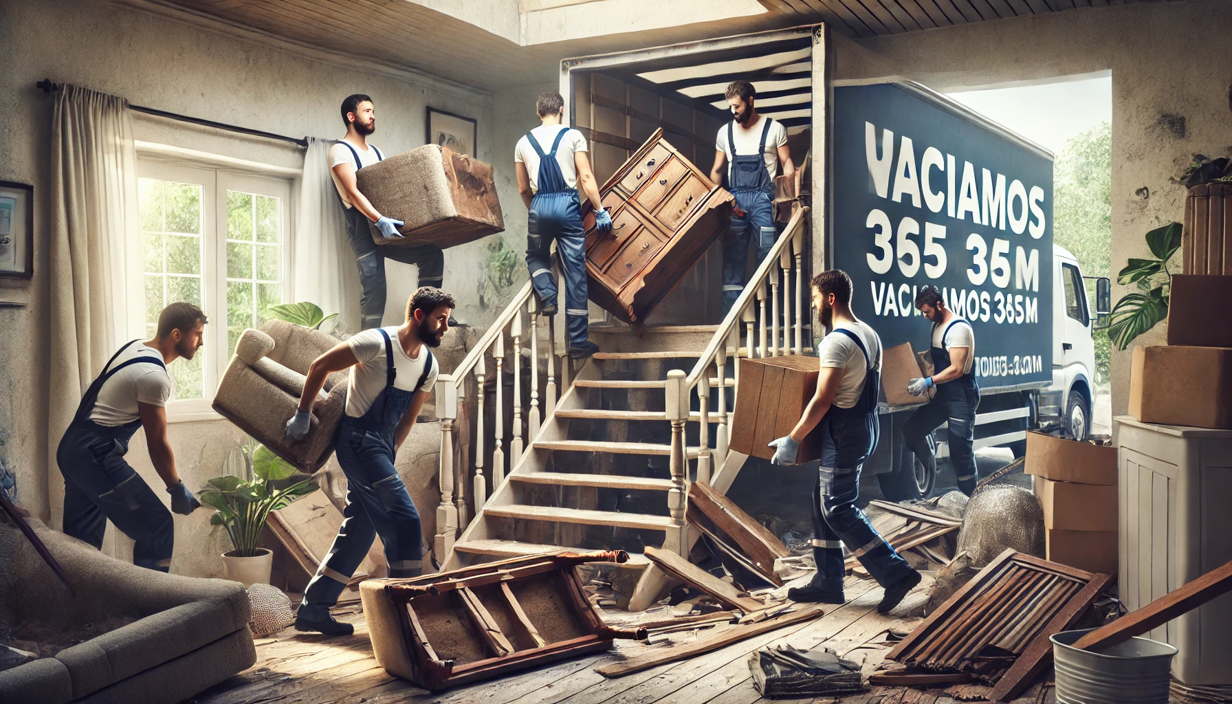 Vaciado de naves industriales en Sevilla