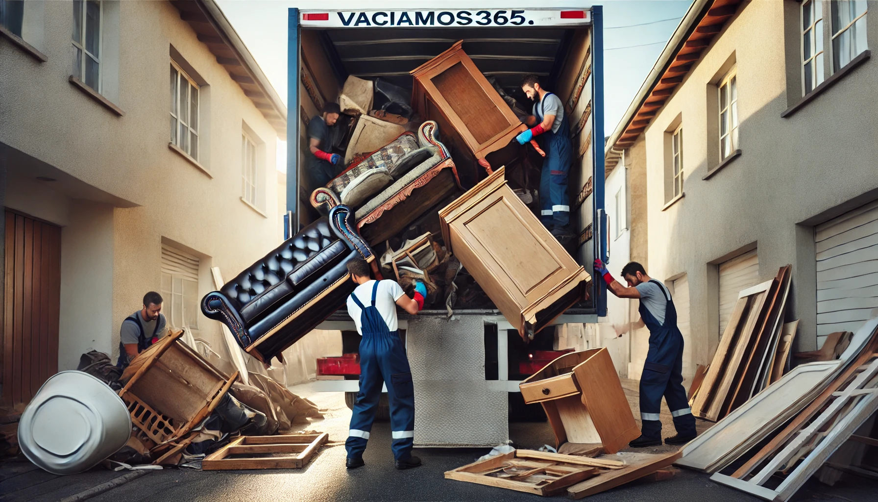 Servicio profesional de vaciado de pisos en Arucas