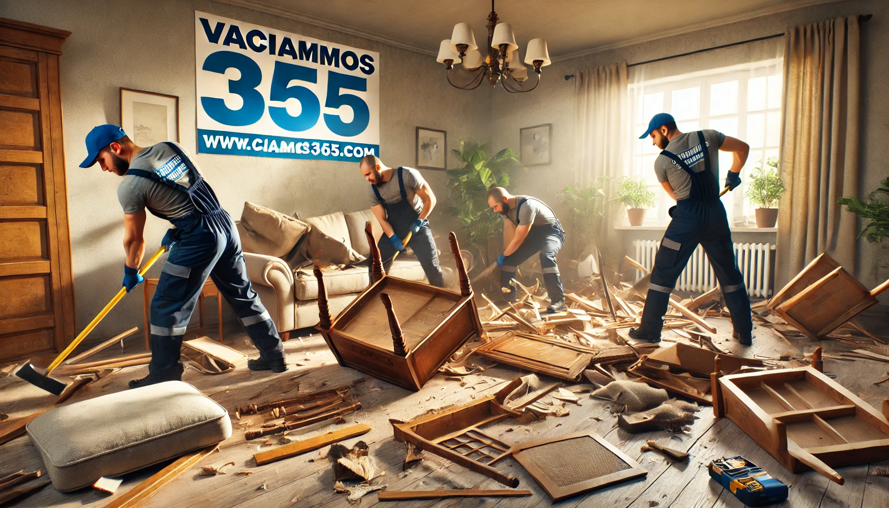 Servicio profesional de vaciado de pisos en San Bartolomé de Tirajana